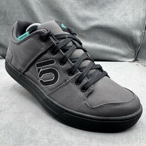Adidas Five Ten Freerider Canvas MTB Shoes Men’s Size 10 Stealth S1 Flat Pedal